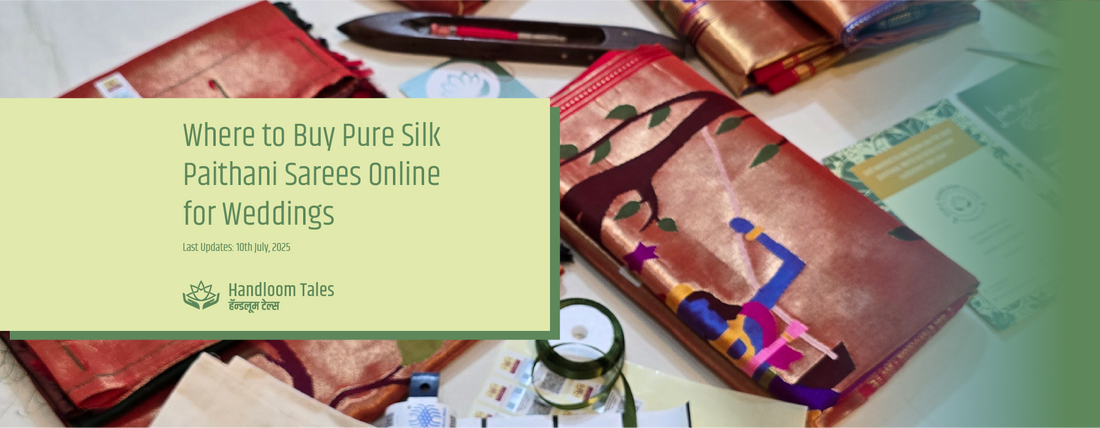 Buy Pure Silk Paithani Sarees Online for Weddings