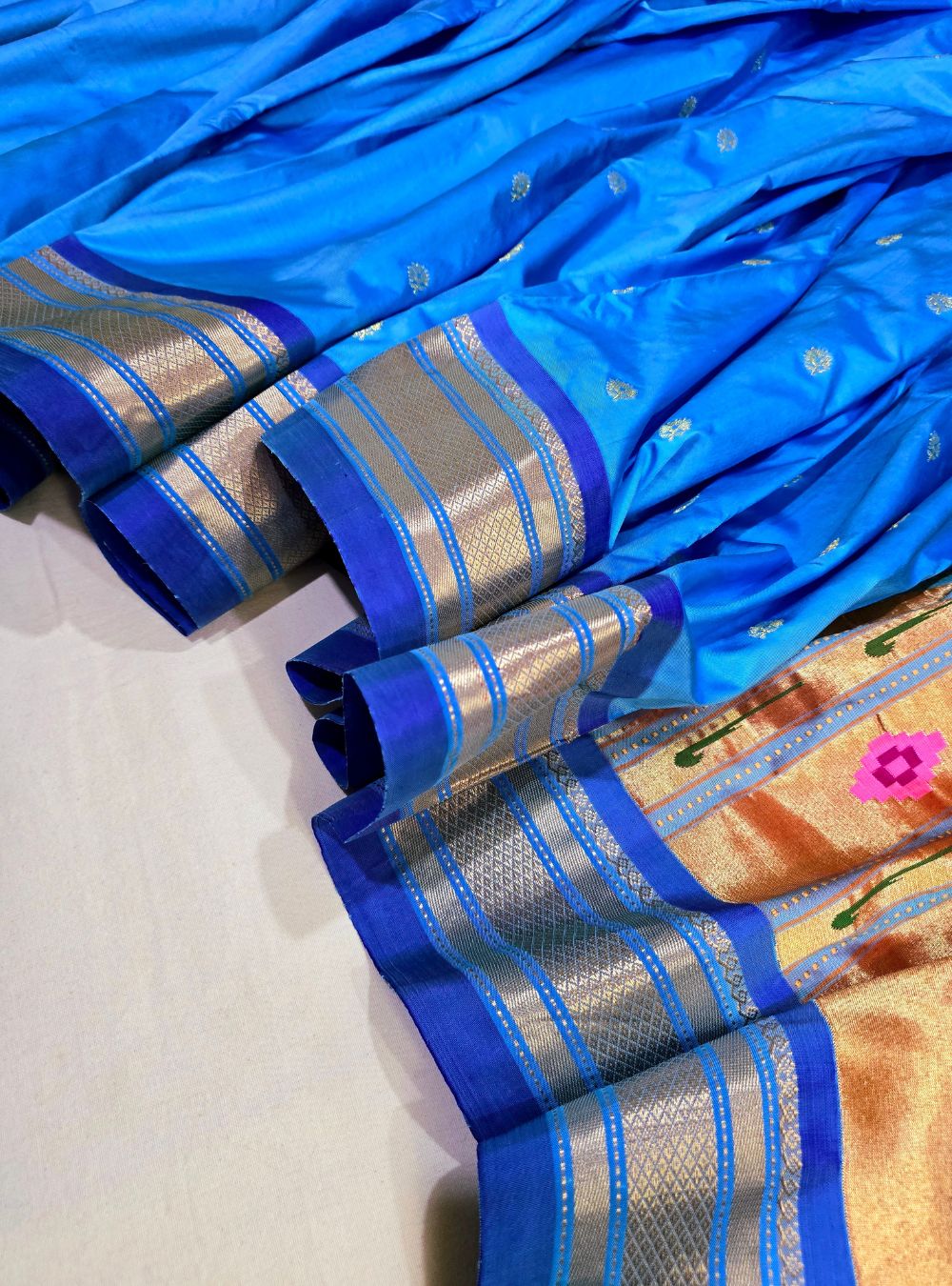 The Timeless Classic Aswali Pattern Paithani