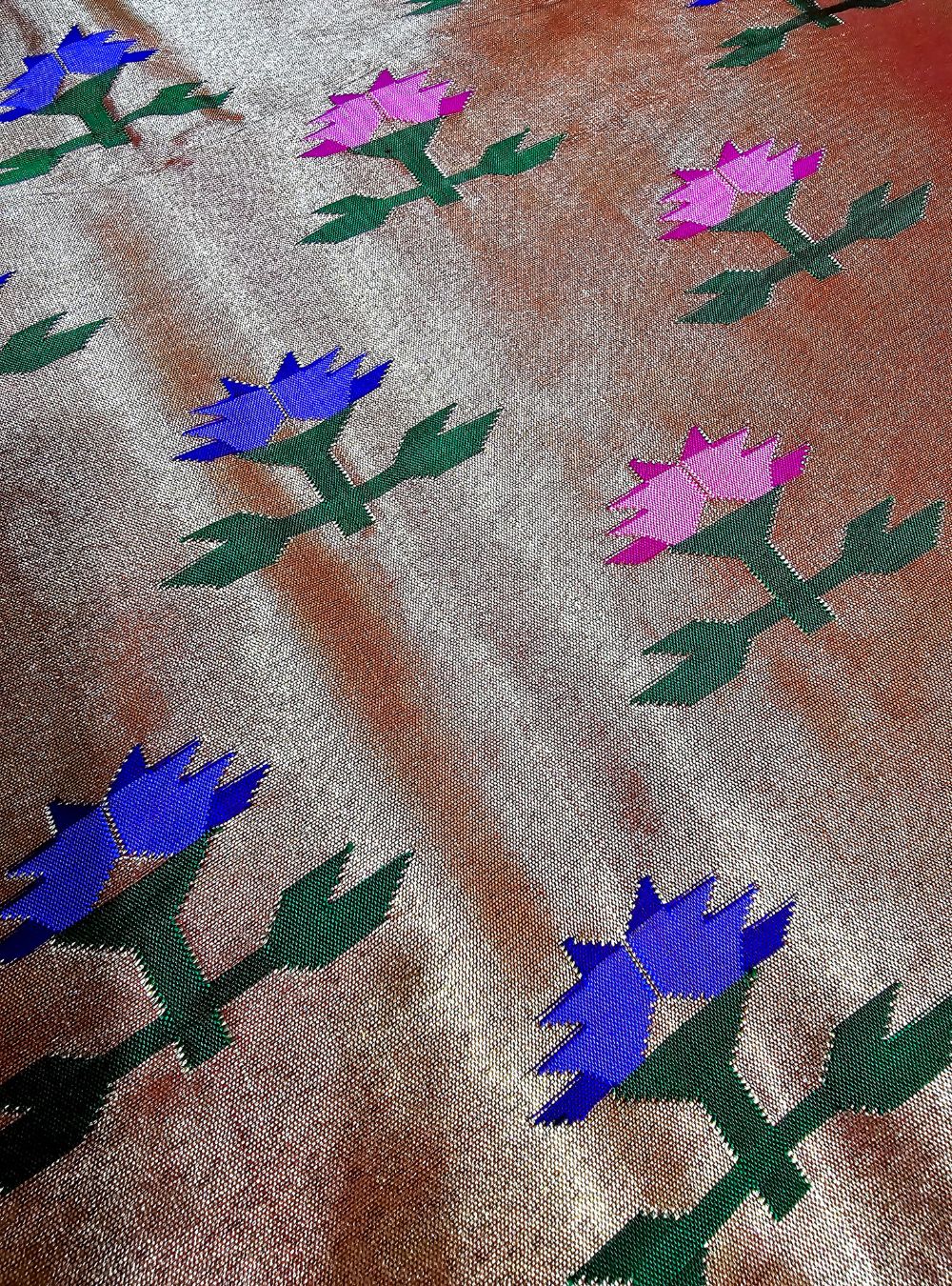 The Timeless Classic Aswali Pattern Paithani